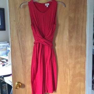 Banana Republic Red Wrap Dress